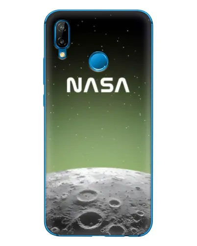 Чехол для Huawei P20 Lite (2019) с картинкой «NASA — лунный градиент» Чехол для Huawei P20 Lite (2019) с картинкой «NASA — лунный градиент»