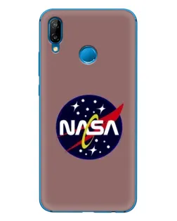 Чехол для Huawei P20 Lite (2019) с картинкой «NASA — ретро космос» Чехол для Huawei P20 Lite (2019) с картинкой «NASA — ретро космос»