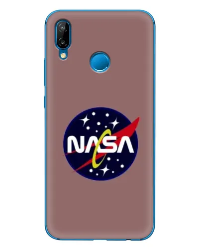Чехол для Huawei P20 Lite (2019) с картинкой «NASA — ретро космос» Чехол для Huawei P20 Lite (2019) с картинкой «NASA — ретро космос»