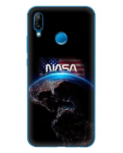 Чехол для Huawei P20 Lite (2019) с картинкой «Земля из космоса NASA» Чехол для Huawei P20 Lite (2019) с картинкой «Земля из космоса NASA»
