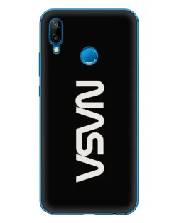Чехол для Huawei P20 Lite (2019) с картинкой «NASA — вертикальный логотип» Чехол для Huawei P20 Lite (2019) с картинкой «NASA — вертикальный логотип»