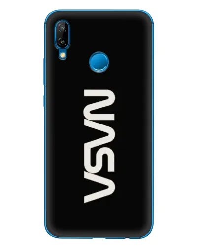Чехол для Huawei P20 Lite (2019) с картинкой «NASA — вертикальный логотип» Чехол для Huawei P20 Lite (2019) с картинкой «NASA — вертикальный логотип»