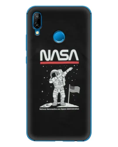 Чехол для Huawei P20 Lite (2019) с картинкой «NASA — шагаем по Луне» Чехол для Huawei P20 Lite (2019) с картинкой «NASA — шагаем по Луне»