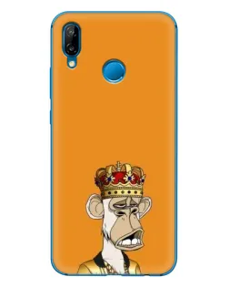 Чехол для Huawei P20 Lite (2019) с картинкой «Золотая обезьяна Bored Ape»