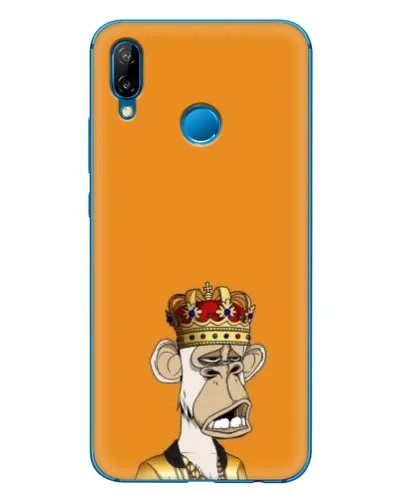 Чехол для Huawei P20 Lite (2019) с картинкой «Золотая обезьяна Bored Ape» Чехол для Huawei P20 Lite (2019) с картинкой «Золотая обезьяна Bored Ape»
