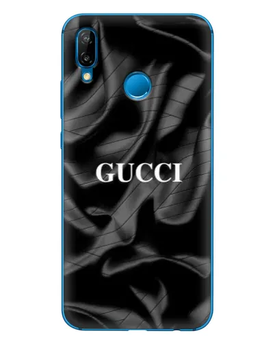 Чехол для Huawei P20 Lite (2019) с картинкой «Gucci — шелковые волны»