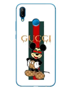 Чохол для Huawei P20 Lite (2019) з картинкою «Міккі Маус Gucci — смуги» Чохол для Huawei P20 Lite (2019) з картинкою «Міккі Маус Gucci — смуги»