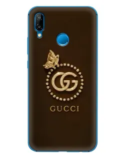 Чохол для Huawei P20 Lite (2019) з картинкою «Gucci — золотий метелик» Чохол для Huawei P20 Lite (2019) з картинкою «Gucci — золотий метелик»
