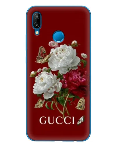 Чехол для Huawei P20 Lite (2019) с картинкой «Gucci —  сад»