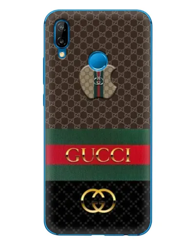 Чехол для Huawei P20 Lite (2019) с картинкой «Gucci — брендированный десерт»
