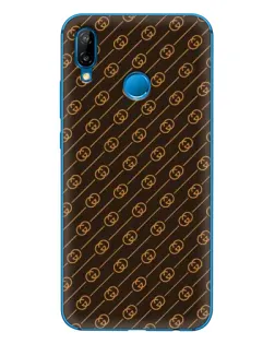 Чохол для Huawei P20 Lite (2019) з картинкою «Gucci — золоті діагоналі» Чохол для Huawei P20 Lite (2019) з картинкою «Gucci — золоті діагоналі»