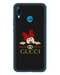 Чохол для Huawei P20 Lite (2019) з картинкою «Мінні Маус Gucci — чорний» Чохол для Huawei P20 Lite (2019) з картинкою «Мінні Маус Gucci — чорний»