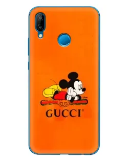 Чохол для Huawei P20 Lite (2019) з картинкою «Міккі Маус Gucci — помаранч» Чохол для Huawei P20 Lite (2019) з картинкою «Міккі Маус Gucci — помаранч»