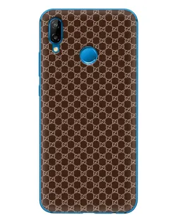Чохол для Huawei P20 Lite (2019) з картинкою «Gucci — шоколадна сітка» Чохол для Huawei P20 Lite (2019) з картинкою «Gucci — шоколадна сітка»