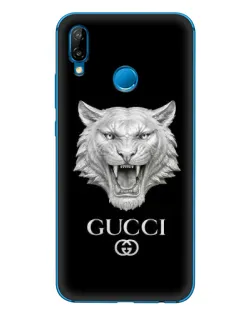 Чохол для Huawei P20 Lite (2019) з картинкою «Gucci — срібний лев» Чохол для Huawei P20 Lite (2019) з картинкою «Gucci — срібний лев»