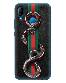 Чохол для Huawei P20 Lite (2019) з картинкою «Gucci — змія на смузі» Чохол для Huawei P20 Lite (2019) з картинкою «Gucci — змія на смузі»