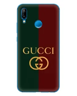 Чохол для Huawei P20 Lite (2019) з картинкою «Gucci — темно-зелений градієнт» Чохол для Huawei P20 Lite (2019) з картинкою «Gucci — темно-зелений градієнт»