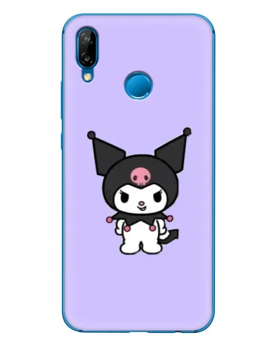 Чехол для Huawei P20 Lite (2019) с картинкой «Kuromi — нежный фиолетовый»