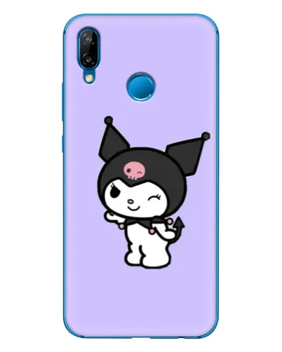 Чехол для Huawei P20 Lite (2019) с картинкой «Классическая Kuromi»