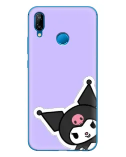 Чехол для Huawei P20 Lite (2019) с картинкой «Забавная Kuromi»