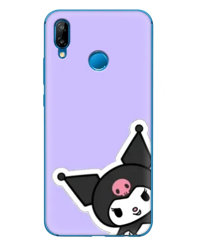 Чехол для Huawei P20 Lite (2019) с картинкой «Забавная Kuromi»