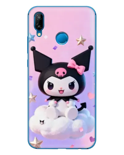 Чехол для Huawei P20 Lite (2019) с картинкой «Куроми на облаке»