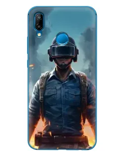 Чехол для Huawei P20 Lite (2019) с картинкой «PUBG — реалистичный герой» Чехол для Huawei P20 Lite (2019) с картинкой «PUBG — реалистичный герой»
