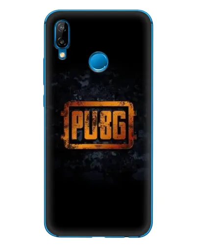 Чехол для Huawei P20 Lite (2019) с картинкой «PUBG — золотой логотип»