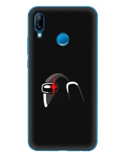 Чехол для Huawei P20 Lite (2019) с картинкой «Among Us шлем»