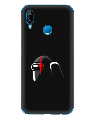Чехол для Huawei P20 Lite (2019) с картинкой «Among Us шлем»