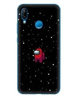 Чехол для Huawei P20 Lite (2019) с картинкой «Красный Among Us»