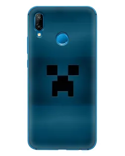 Чехол для Huawei P20 Lite (2019) с картинкой «Крипер текстура»
