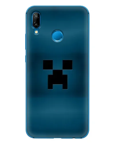Чехол для Huawei P20 Lite (2019) с картинкой «Крипер текстура»