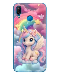 Чехол для Huawei P20 Lite (2019) с картинкой «Маленький единорог»