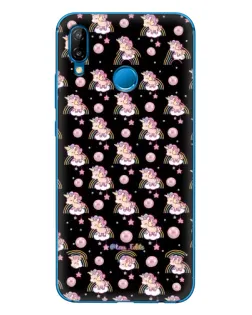 Чехол для Huawei P20 Lite (2019) с картинкой «Magic Unicorn паттерн»