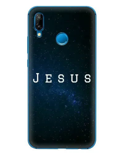 Чехол для Huawei P20 Lite (2019) с картинкой «Звездное небо Jesus»