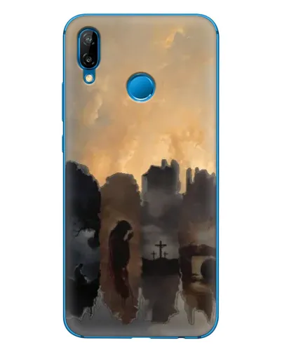 Чехол для Huawei P20 Lite (2019) с картинкой «Дорога к вере»