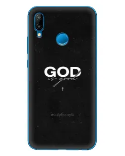 Чехол для Huawei P20 Lite (2019) с картинкой «GOD — Бог над всем»