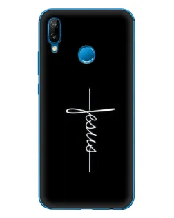 Чехол для Huawei P20 Lite (2019) с картинкой «Тонкая линия веры»