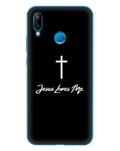 Чехол для Huawei P20 Lite (2019) с картинкой «Иисус любит тебя»