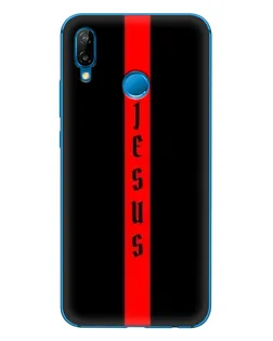 Чехол для Huawei P20 Lite (2019) с картинкой «Красная линия веры»