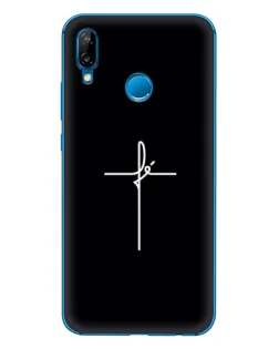 Чехол для Huawei P20 Lite (2019) с картинкой «Тонкий крест»
