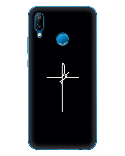 Чехол для Huawei P20 Lite (2019) с картинкой «Тонкий крест» Чехол для Huawei P20 Lite (2019) с картинкой «Тонкий крест»