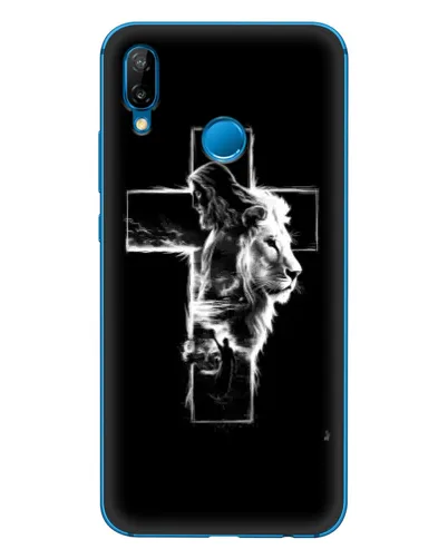 Чехол для Huawei P20 Lite (2019) с картинкой «Сияющий крест Jesus» Чехол для Huawei P20 Lite (2019) с картинкой «Сияющий крест Jesus»