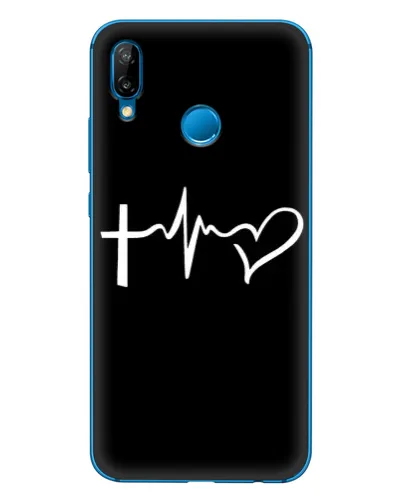 Чехол для Huawei P20 Lite (2019) с картинкой «Пульс веры» Чехол для Huawei P20 Lite (2019) с картинкой «Пульс веры»