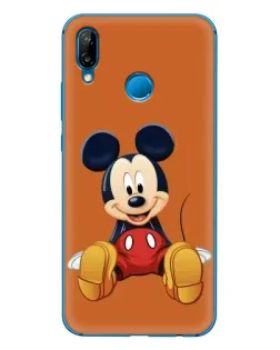 Чехол для Huawei P20 Lite (2019) с картинкой «Микки отдыхает»