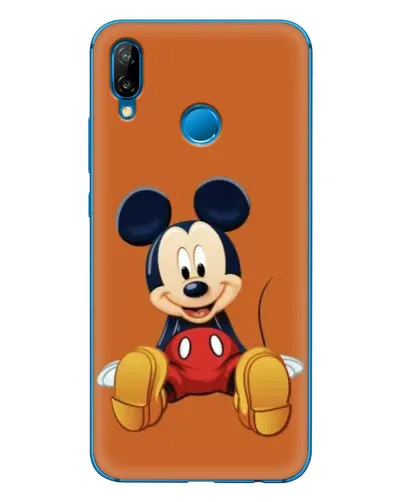 Чехол для Huawei P20 Lite (2019) с картинкой «Микки отдыхает»