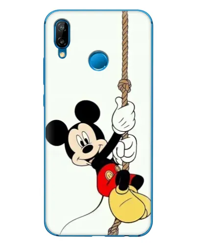 Чехол для Huawei P20 Lite (2019) с картинкой «Mickey на канате»