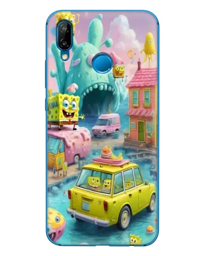 Чехол для Huawei P20 Lite (2019) с картинкой «Монстр-трак приключения»