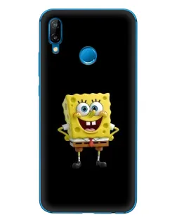 Чехол для Huawei P20 Lite (2019) с картинкой «Классический Губка Боб»